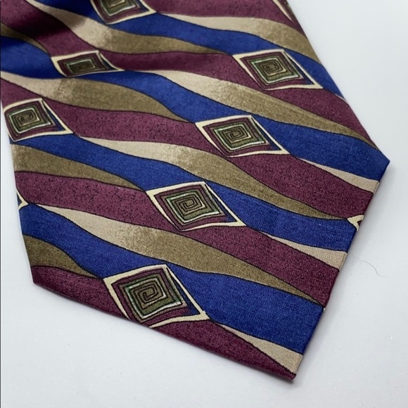 Crossbow vintage tie 80s throwback 100% silk - Picture 5 of 5